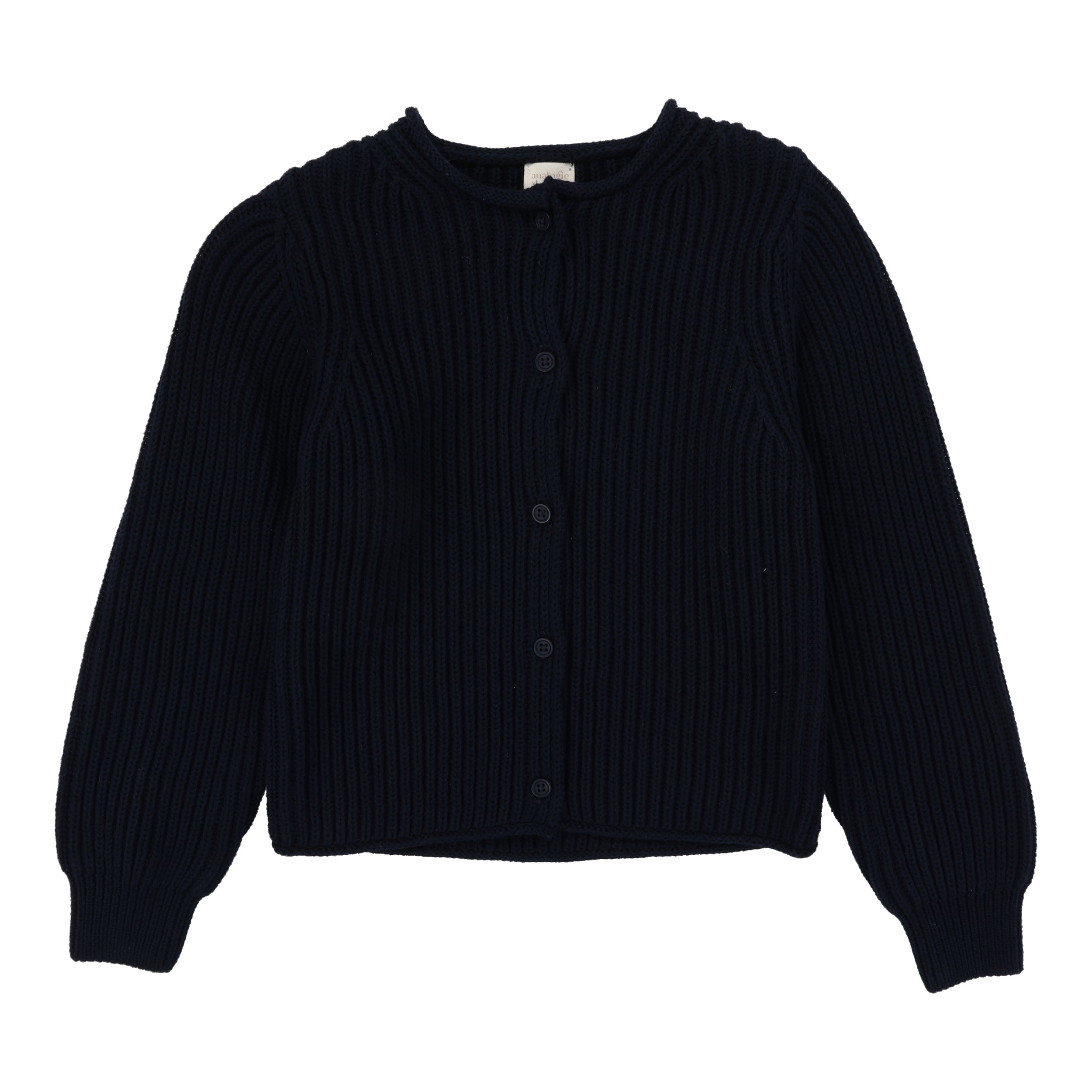 Knit Cardigan-Black