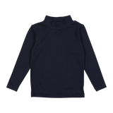 Bamboo Mockneck - Navy