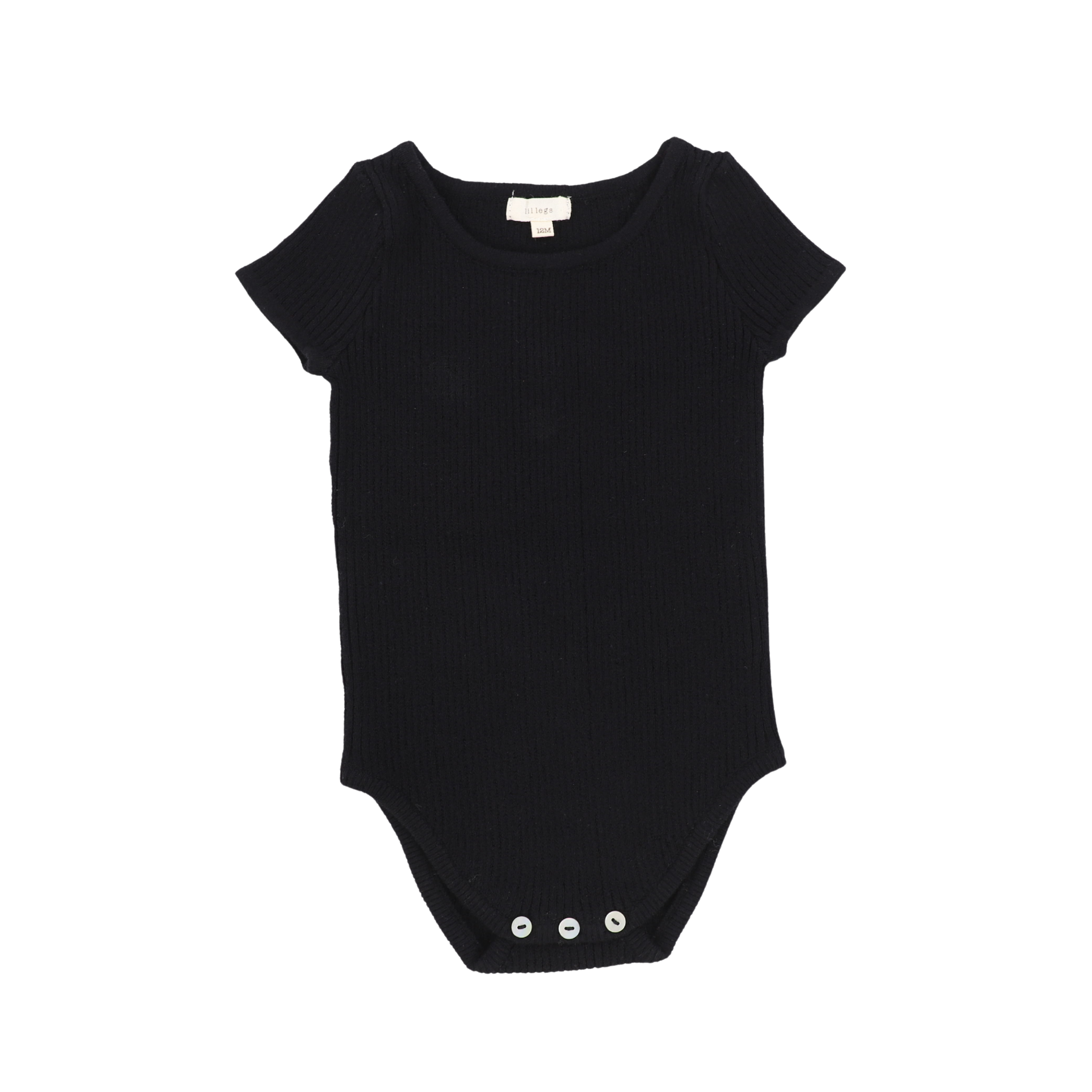 Basic Knit Short Sleeve Onesie