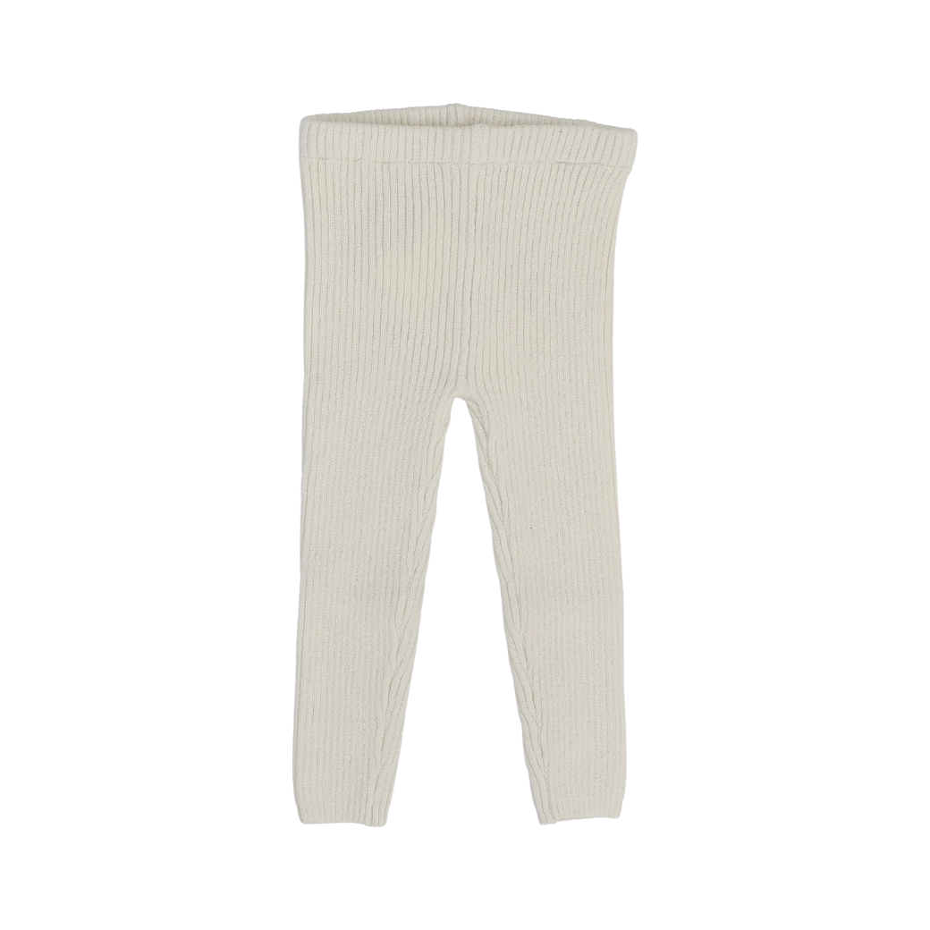 Knit Leggings - Off White