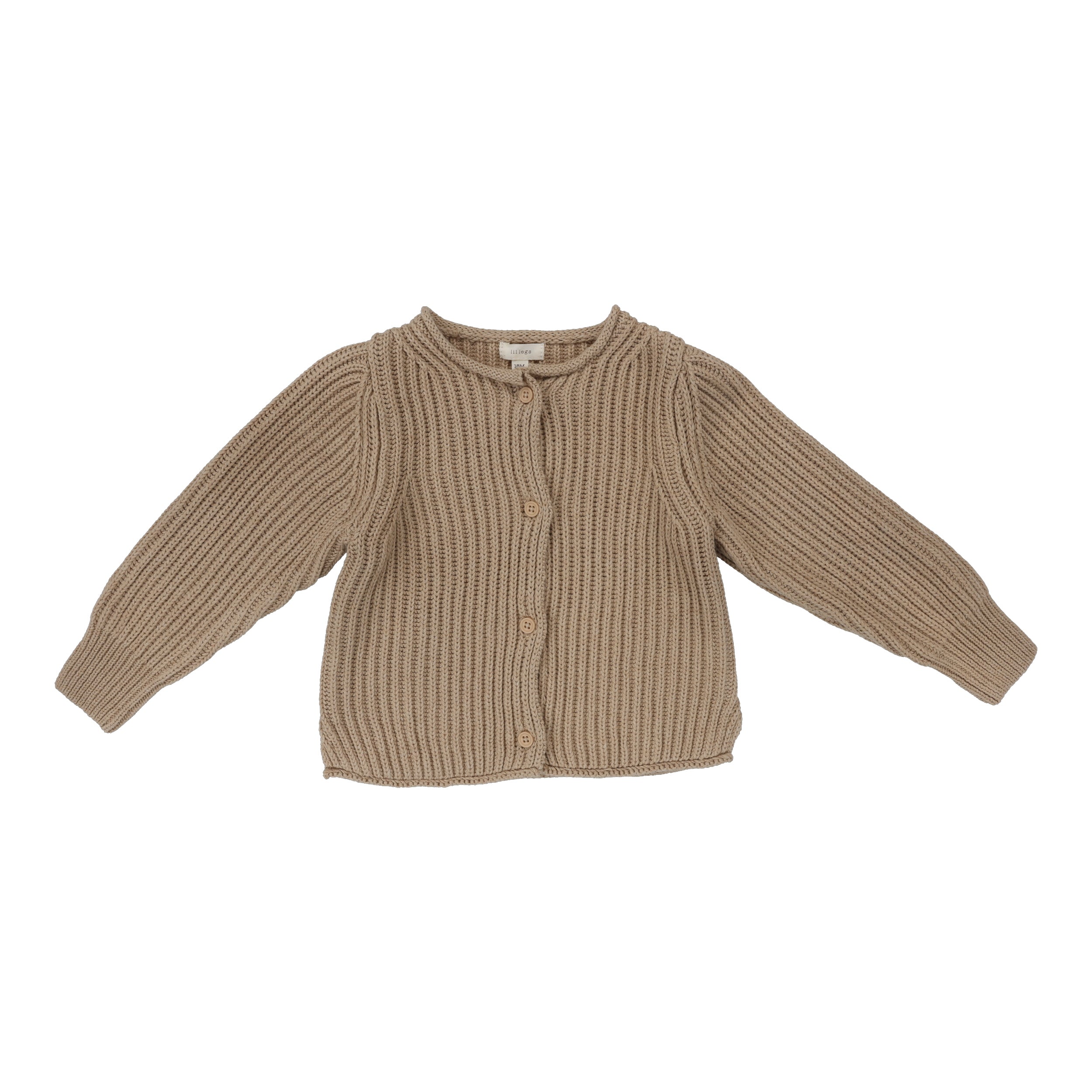 Knit Cardigan-Oat
