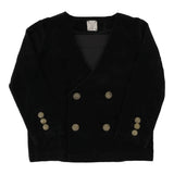 Velvet Blazer - Black
