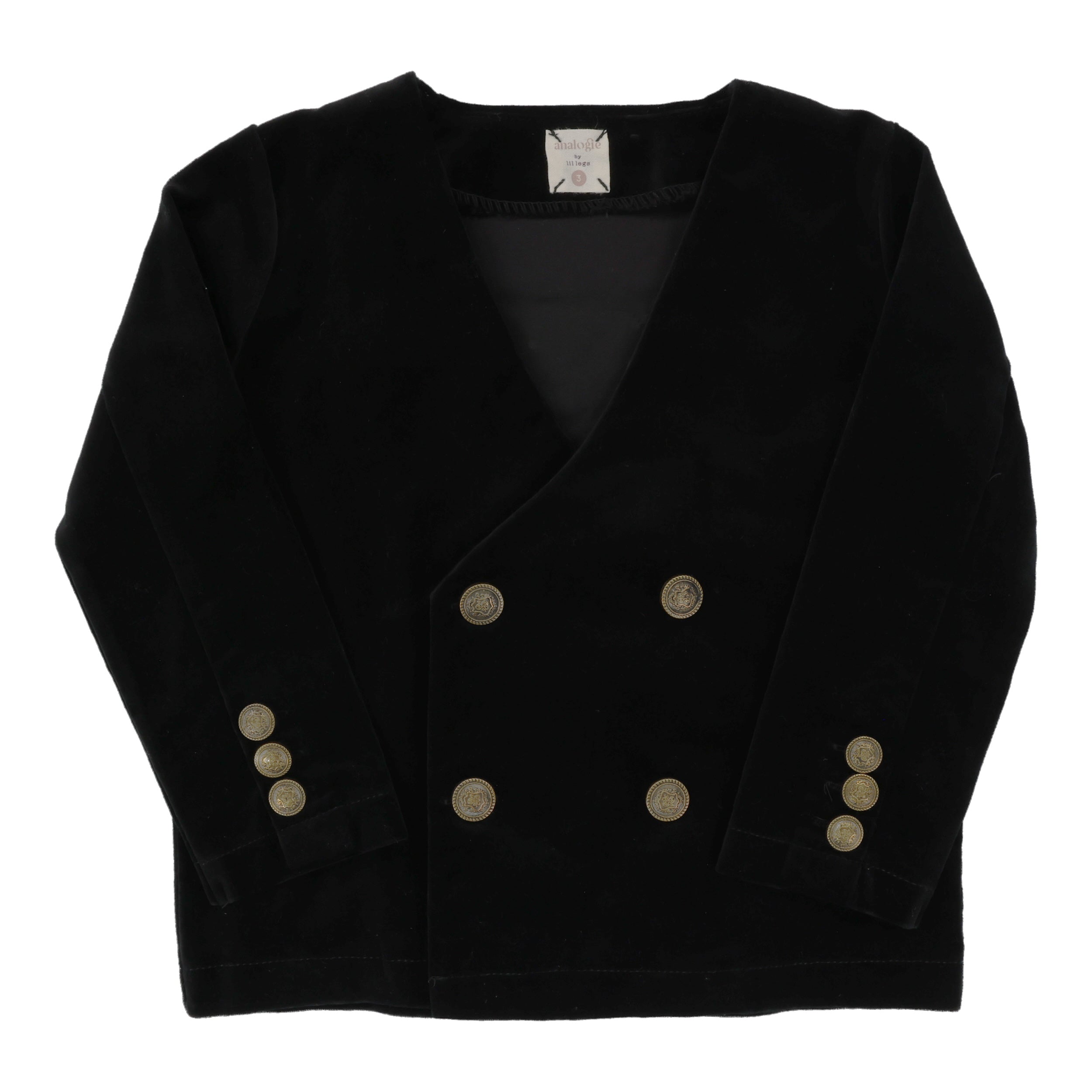 Velvet Blazer - Black