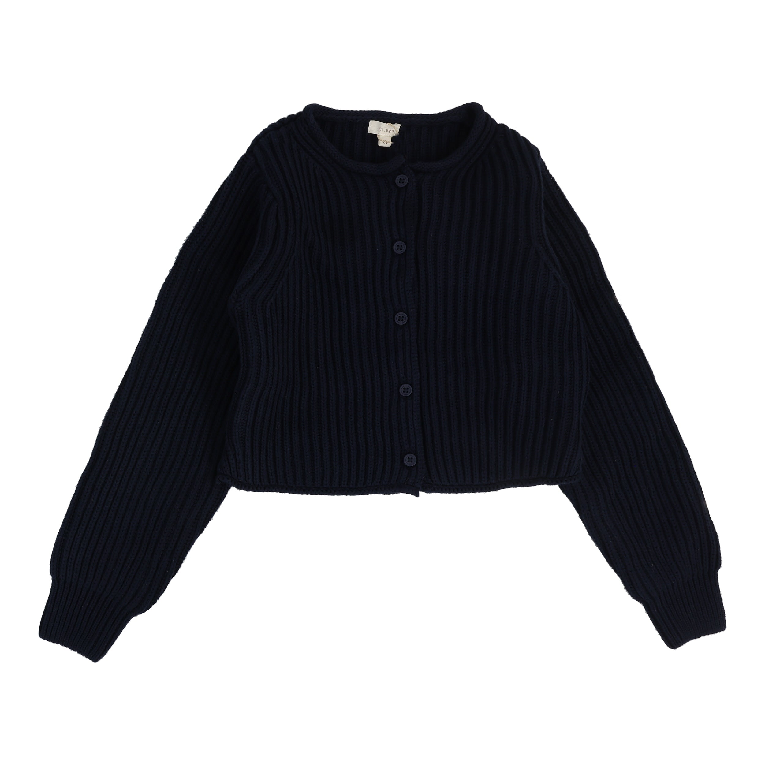 Knit Cardigan- Navy