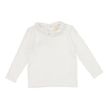 Collar Tee - Winter White