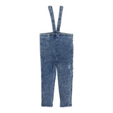 Suspender Leggings- Blue Wash