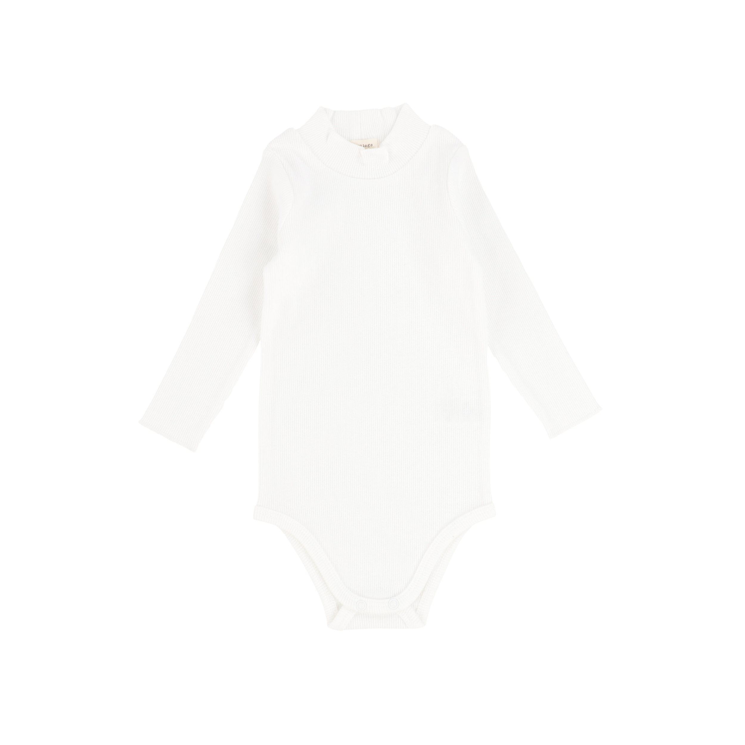 Ribbed Mockneck Onesie - Off White