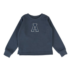 Sherpa Varsity Top-Off Blue