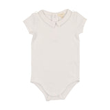 Collar Onesie SS- White