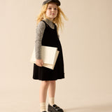 Printed Mockneck-Black/Cream/Print