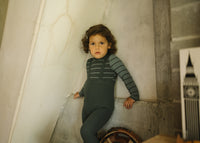 Stripe Mockneck