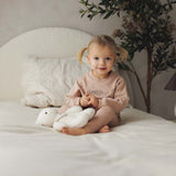 Sweatshirt set - floral-dusty pink
