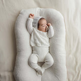 Crochet bris set-winter white
