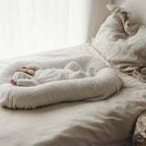 Crochet bris set + blanket-winter white