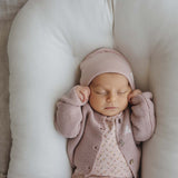 Le bebe knit cardigan-dusty pink