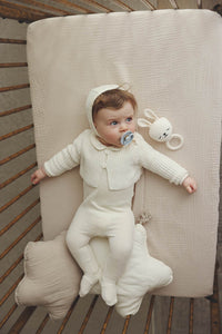 Velour Collar Footie