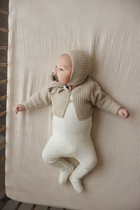 Chunky Knit Bonnet
