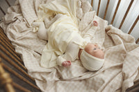 Check Printed Swaddle