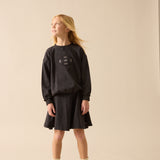 Stitch Studio Girls Sweatshirt-Off Black