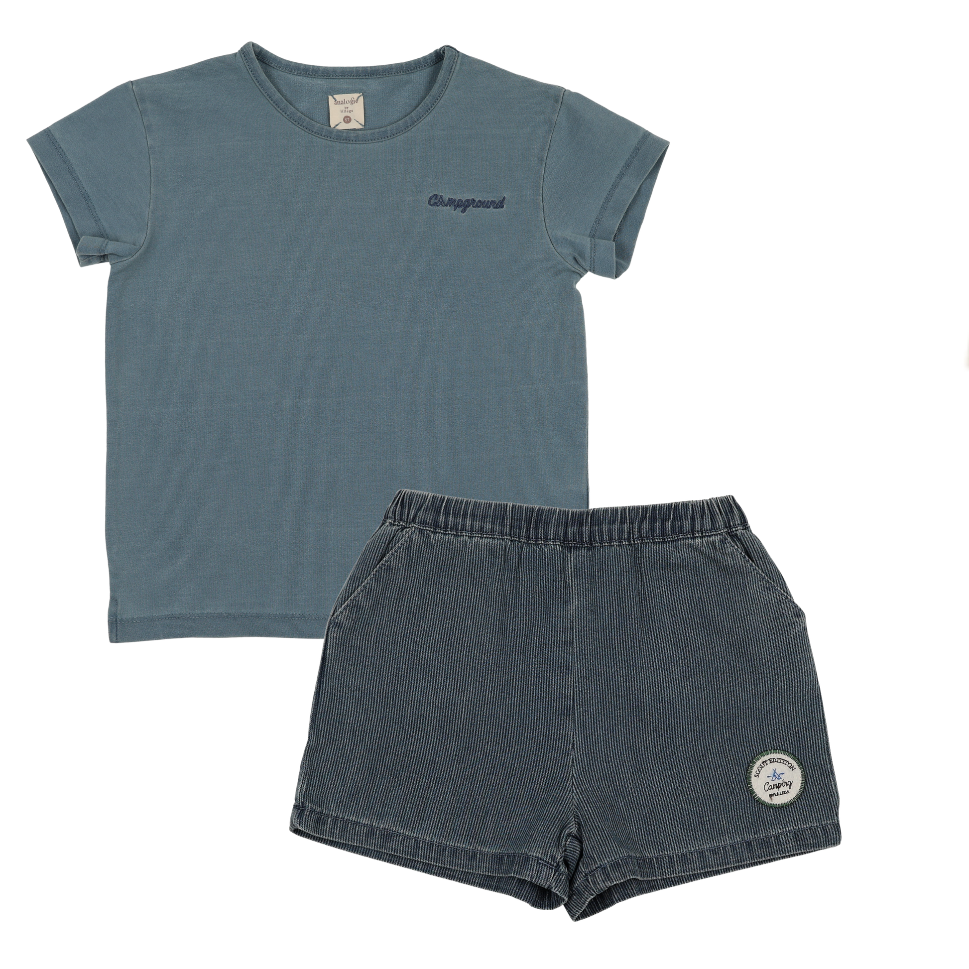 Dainty Denim Boys Set