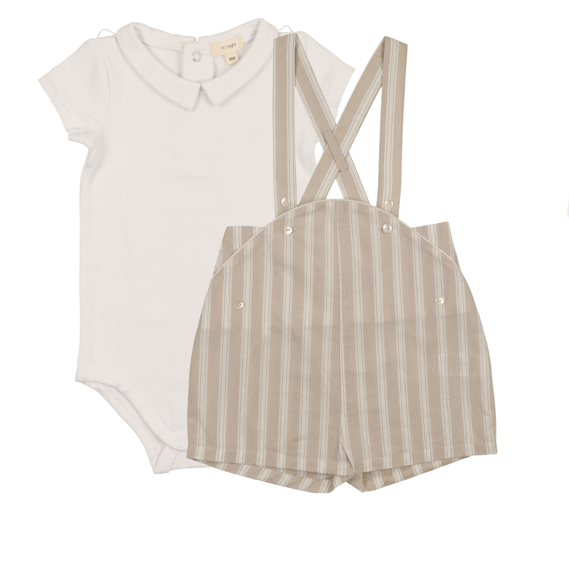 Downtown toddler Overalls Set