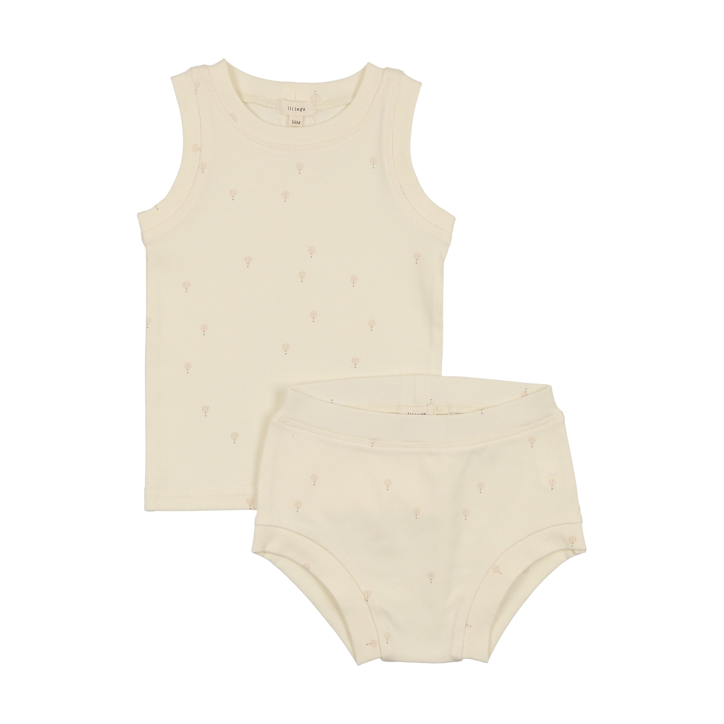 All Over Hot Air Balloon Sleeveless Set