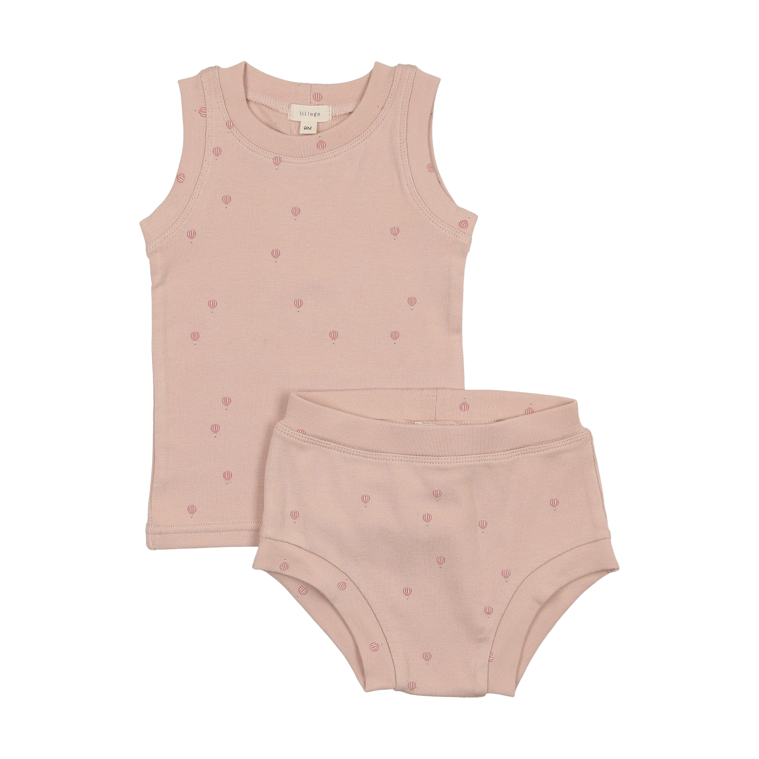 All Over Hot Air Balloon Sleeveless Set