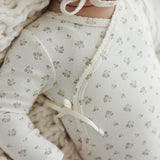 Bud Footie Set  - Cream/Blue