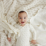 Bud Footie Set  - Cream/Blue