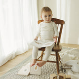 Dotted Lounge Set  - Cream/Pink