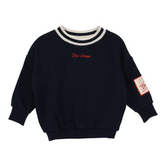 Bon Voyage Toddler Sweatshirt-Navy