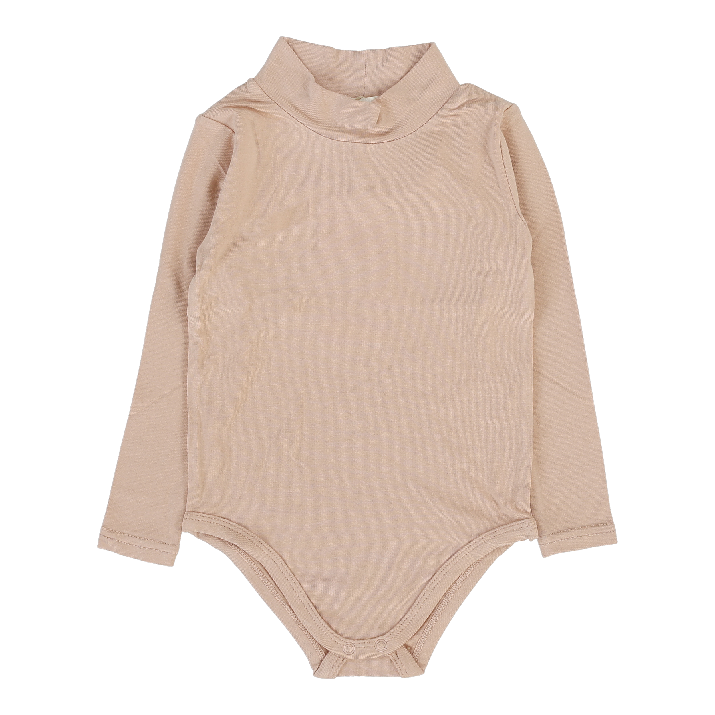 Bamboo Mockneck Onesie-Dusty Pink