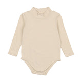 Bamboo Mockneck Onesie - Natural