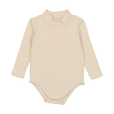Bamboo Mockneck Onesie - Natural