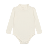 Bamboo Mockneck Onesie - Off White