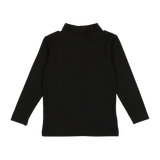 Bamboo Mockneck - Black