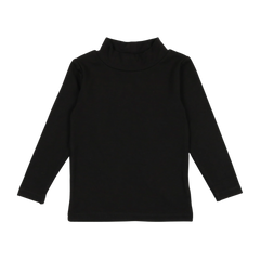 Bamboo Mockneck - Black