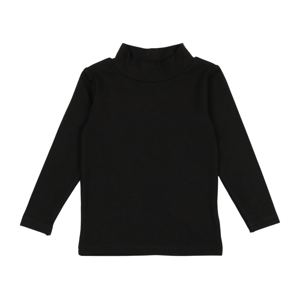 Bamboo Mockneck - Black