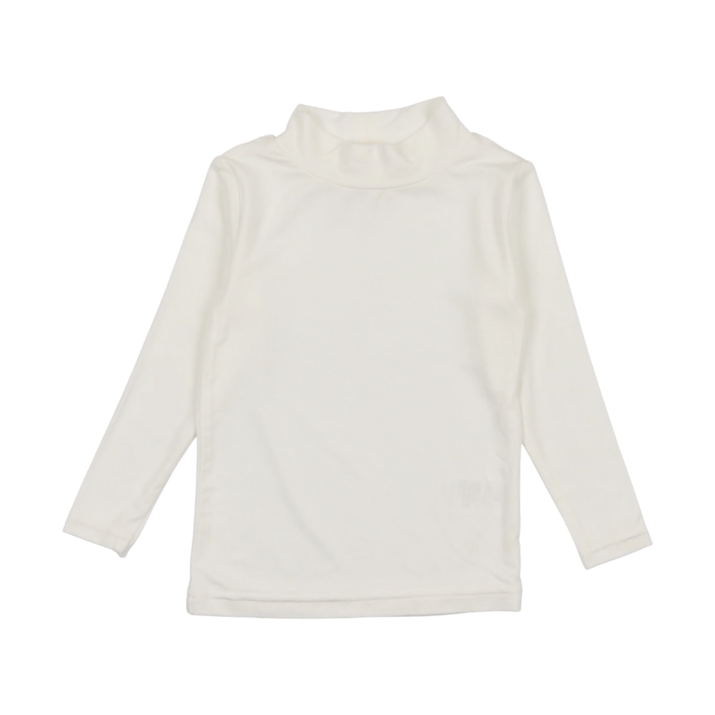 Bamboo Mockneck - Off White