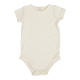 Bamboo ss onesie - Winter White