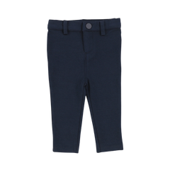 Ponte Pants Without Seam - Navy