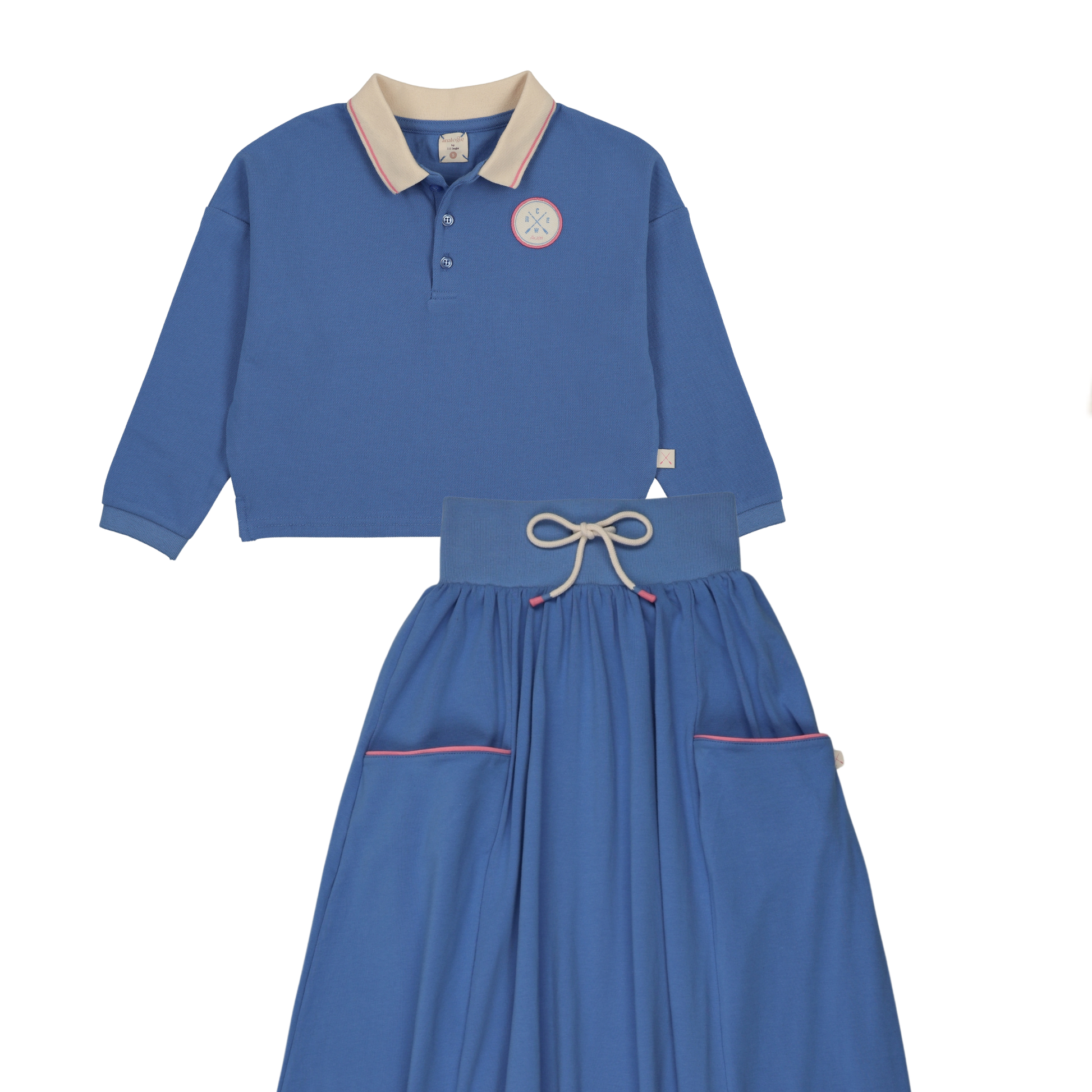 Boating Crew Maxi Skirt Set