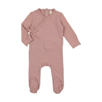 Brushed Cotton Wrap Footie