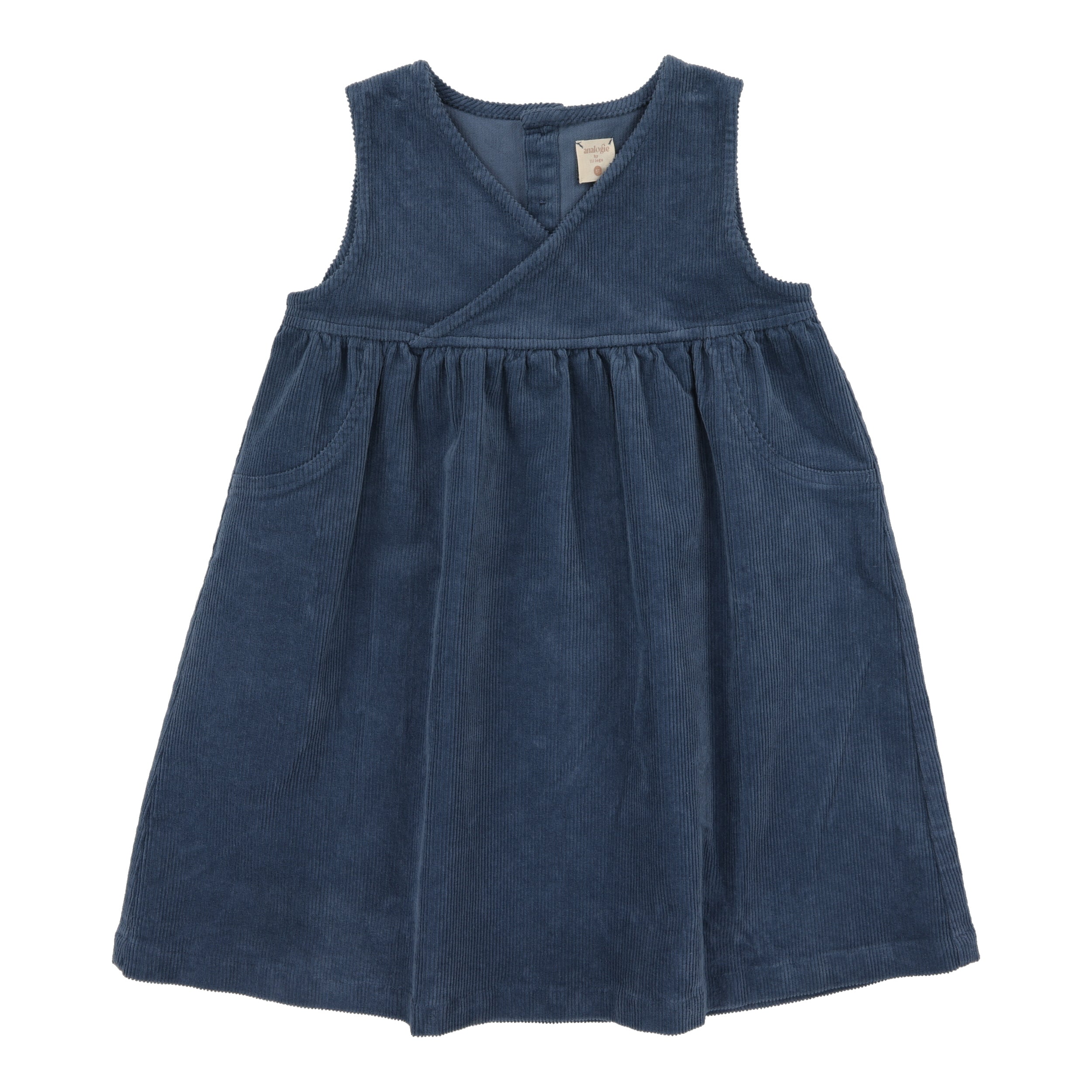 Corduroy Jumper-Off Blue