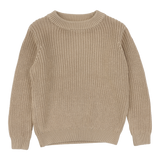 Chunky Knit Sweater-Oat