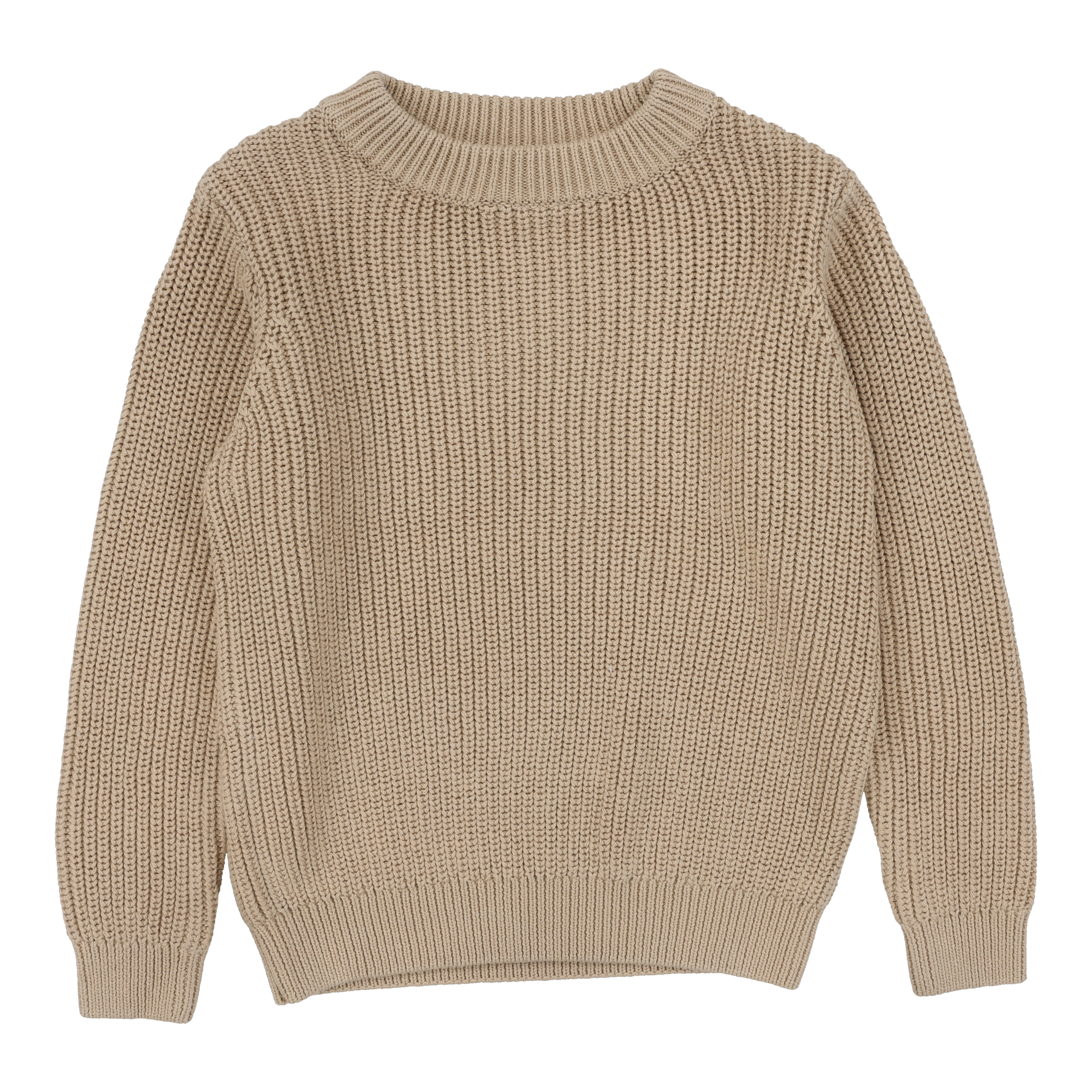 Chunky Knit Sweater-Oat