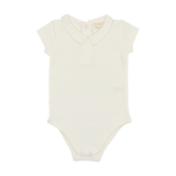 Collar Onesie - Winter White