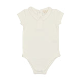 Collar Onesie - Winter White