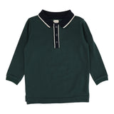 Contrast Trim Polo-Green