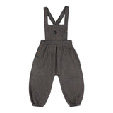 Tencel Girls Romper-Grey Wash
